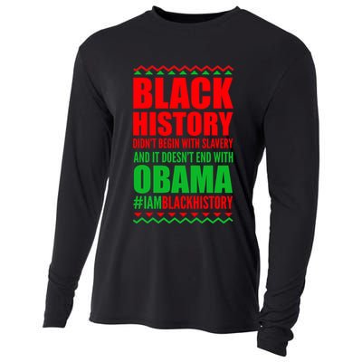 Black History Doesn't End With Obama Cooling Performance Long Sleeve Crew