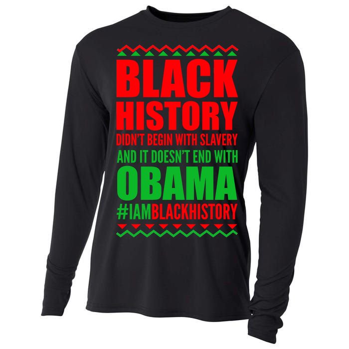 Black History Doesn't End With Obama Cooling Performance Long Sleeve Crew