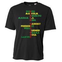 Black History Historic Leaders Proud American Cooling Performance Crew T-Shirt