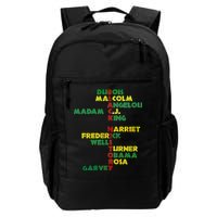 Black History Historic Leaders Proud American Daily Commute Backpack