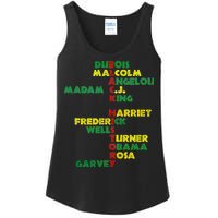 Black History Historic Leaders Proud American Ladies Essential Tank