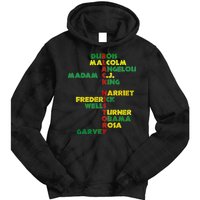 Black History Historic Leaders Proud American Tie Dye Hoodie