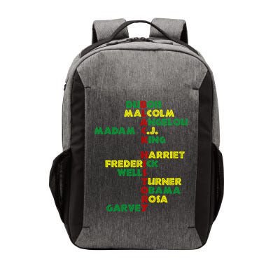 Black History Historic Leaders Proud American Vector Backpack