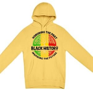 Black History Honoring The Past Premium Pullover Hoodie