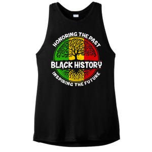 Black History Honoring The Past Ladies PosiCharge Tri-Blend Wicking Tank