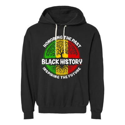 Black History Honoring The Past Garment-Dyed Fleece Hoodie