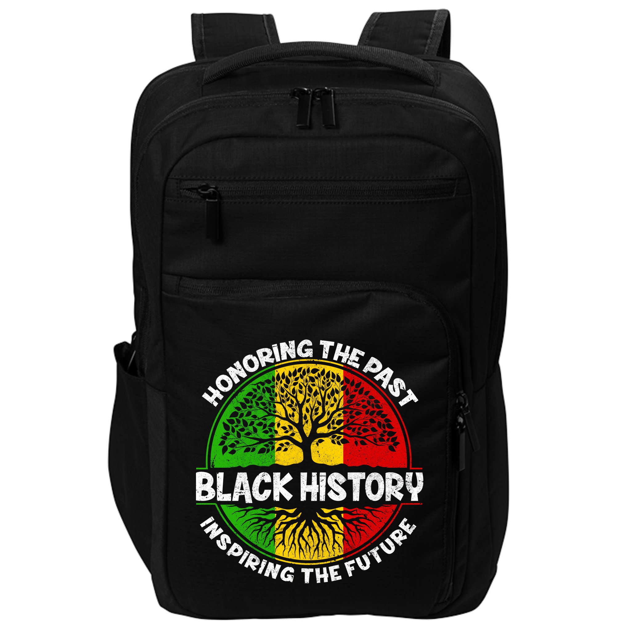 Black History Honoring The Past Impact Tech Backpack