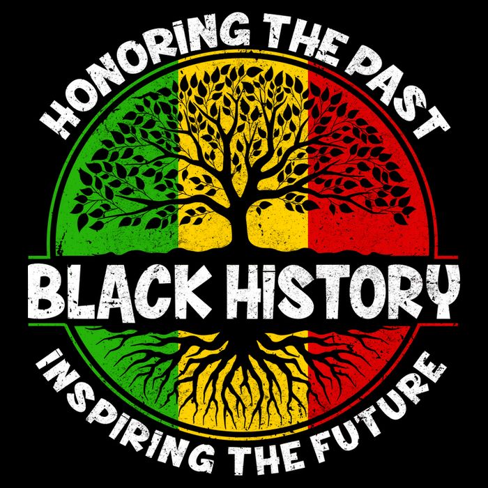 Black History Honoring The Past Button