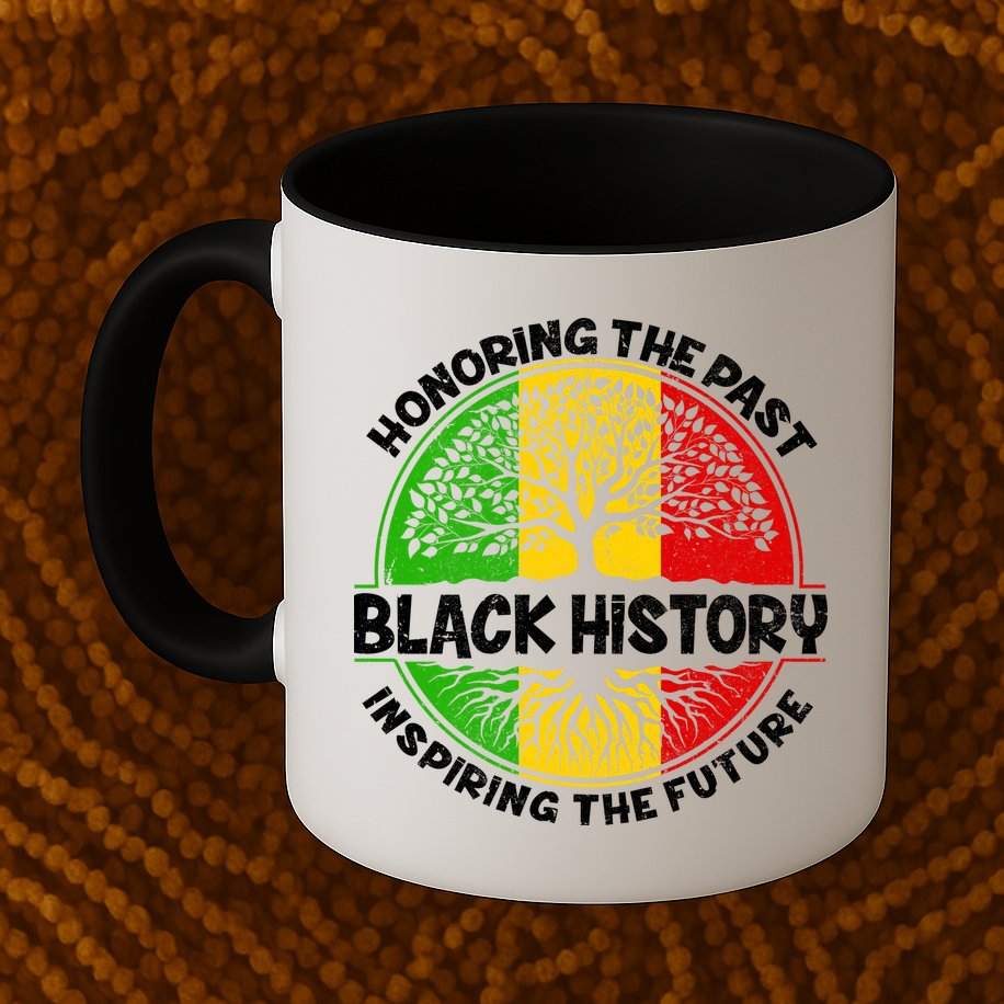 Black History Honoring The Past Mug