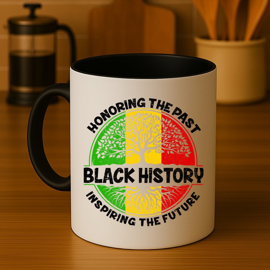 Black History Honoring The Past Mug