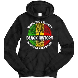 Black History Honoring The Past Tie Dye Hoodie