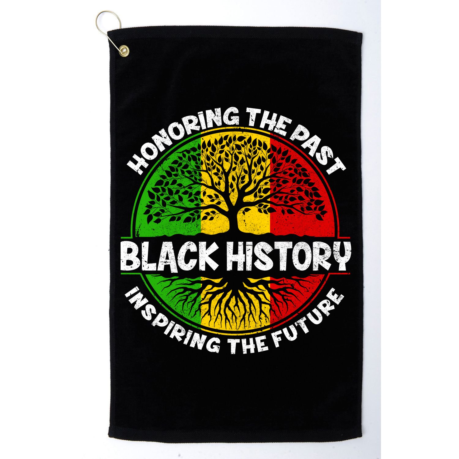 Black History Honoring The Past Golf Towel