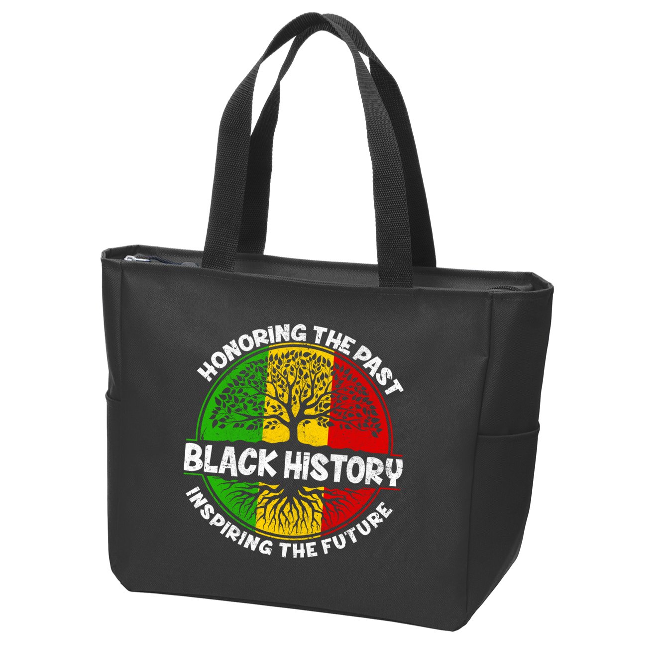 Black History Honoring The Past Zip Tote Bag