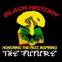 Black History Honoring The Past Inspiring The Future USA-Made Doggie Bandana