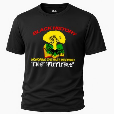 Black History Honoring The Past Inspiring The Future Cooling Performance Crew T-Shirt
