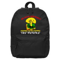 Black History Honoring The Past Inspiring The Future 16 in Basic Backpack