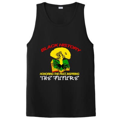 Black History Honoring The Past Inspiring The Future PosiCharge Competitor Tank