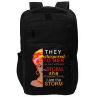 Black History I Am The Storm  Impact Tech Backpack