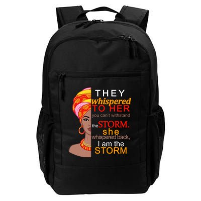 Black History I Am The Storm  Daily Commute Backpack