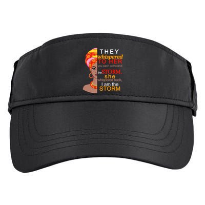 Black History I Am The Storm  Adult Drive Performance Visor
