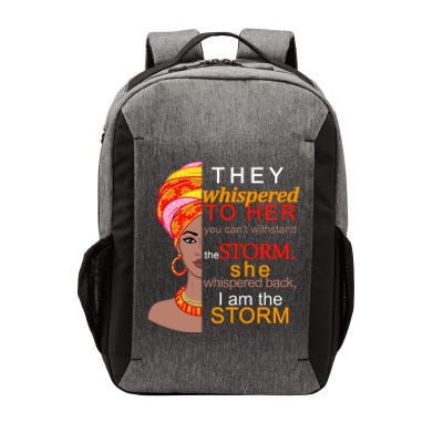 Black History I Am The Storm  Vector Backpack