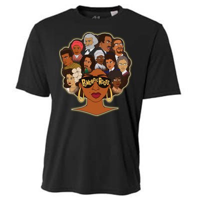 Black History I Love My Powerful Roots Cooling Performance Crew T-Shirt