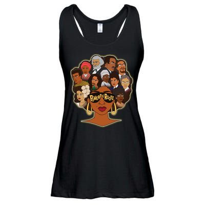 Black History I Love My Powerful Roots Ladies Essential Flowy Tank