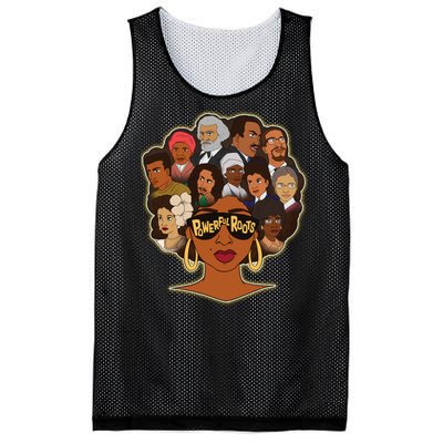 Black History I Love My Powerful Roots Mesh Reversible Basketball Jersey Tank