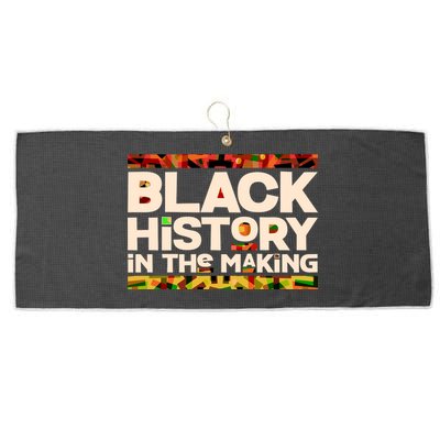 Black History In The Making Large Microfiber Waffle Golf Towel