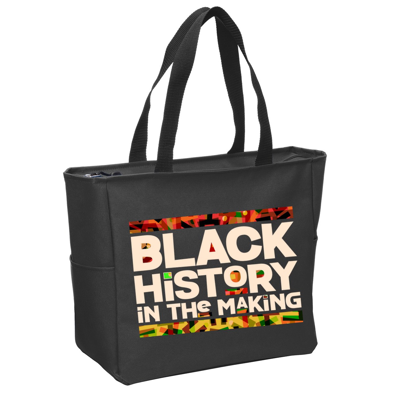 Black History In The Making Zip Tote Bag