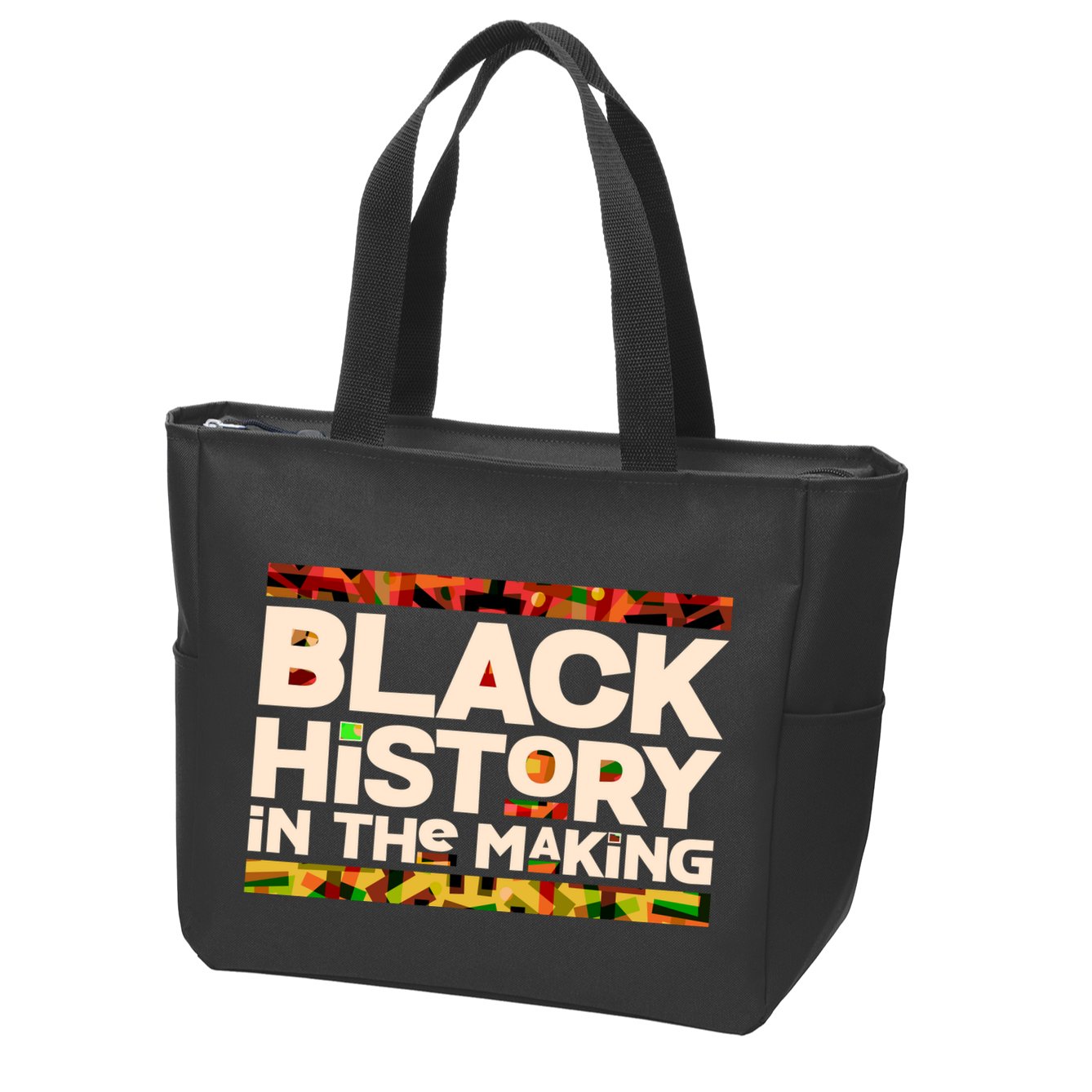 Black History In The Making Zip Tote Bag