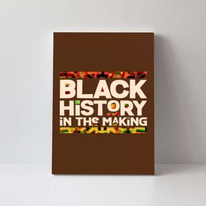 Black History In The Making Canvas