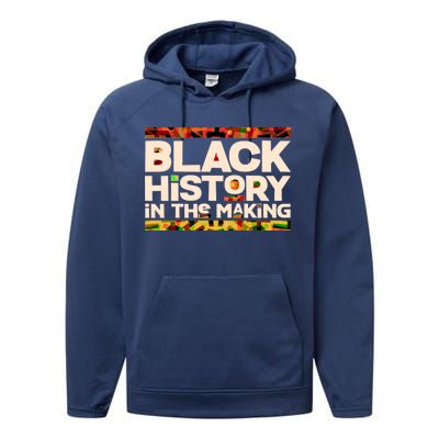 Black History In The Making Performance Fleece Hoodie