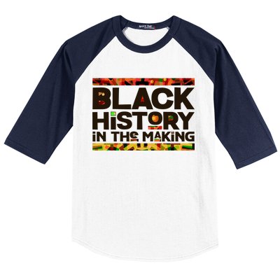 Black History In The Making Baseball Sleeve Shirt