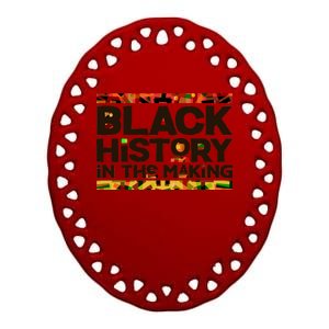 Black History In The Making Ceramic Oval Ornament