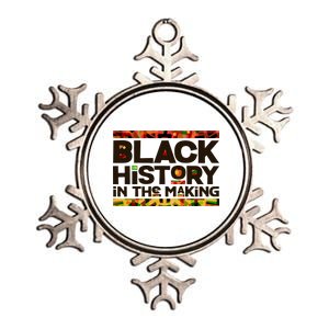 Black History In The Making Metallic Star Ornament