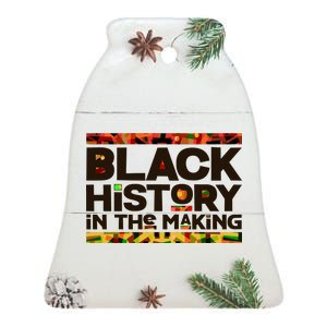 Black History In The Making Ceramic Bell Ornament