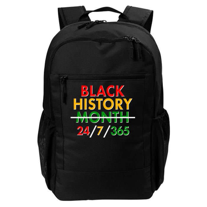 Black History Is 24/7/365 More Than A Month Daily Commute Backpack