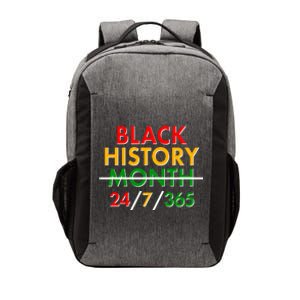 Black History Is 24/7/365 More Than A Month Vector Backpack