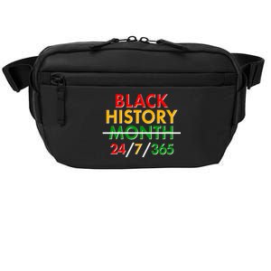 Black History Is 24/7/365 More Than A Month Crossbody Pack