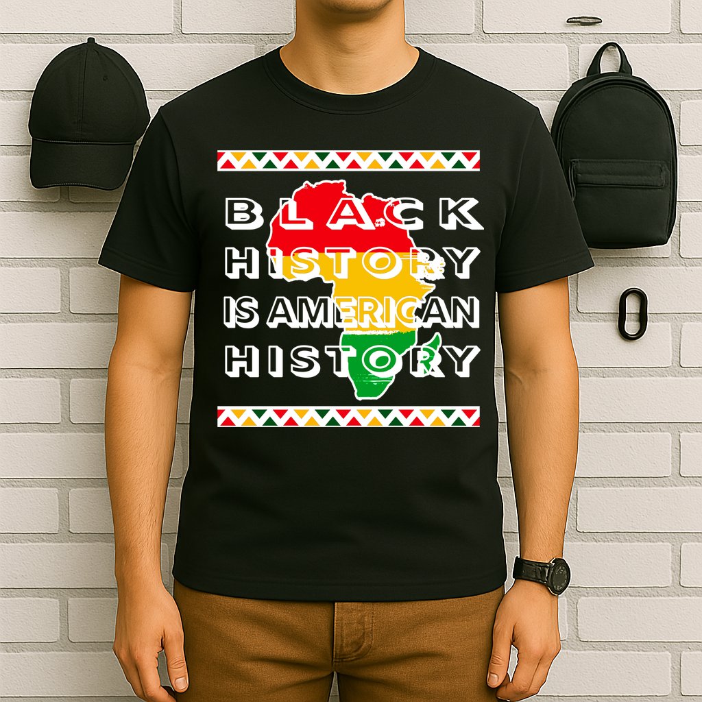 Black History Is American History T-Shirt