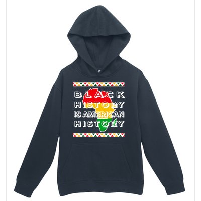 Black History Is American History Urban Pullover Hoodie