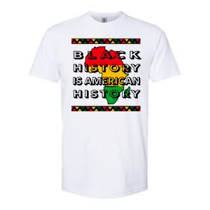 Black History Is American History Softstyle CVC T-Shirt