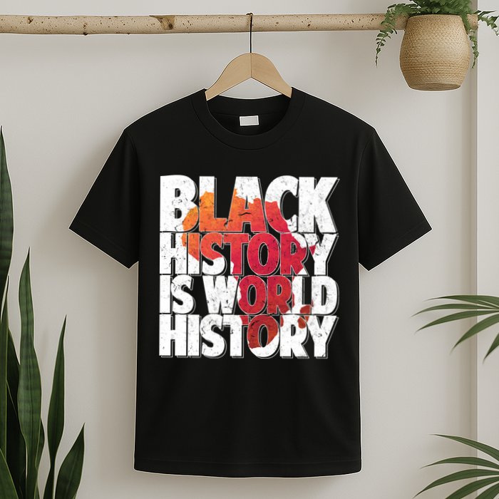 Black History Is World History T-Shirt