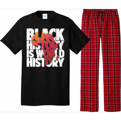 Black History Is World History Pajama Set