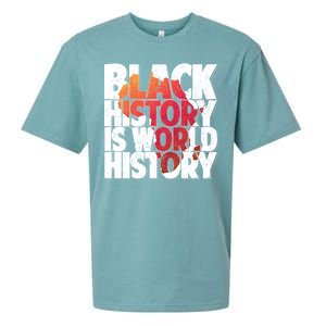 Black History Is World History Sueded Cloud Jersey T-Shirt