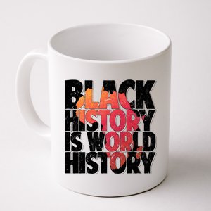 Black History Is World History Coffee Mug