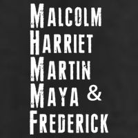 Black History Malcolm Harriet Martin Maya & Frederick  Hat