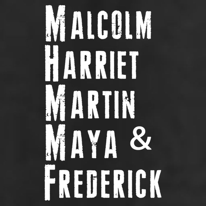 Black History Malcolm Harriet Martin Maya & Frederick  Hat