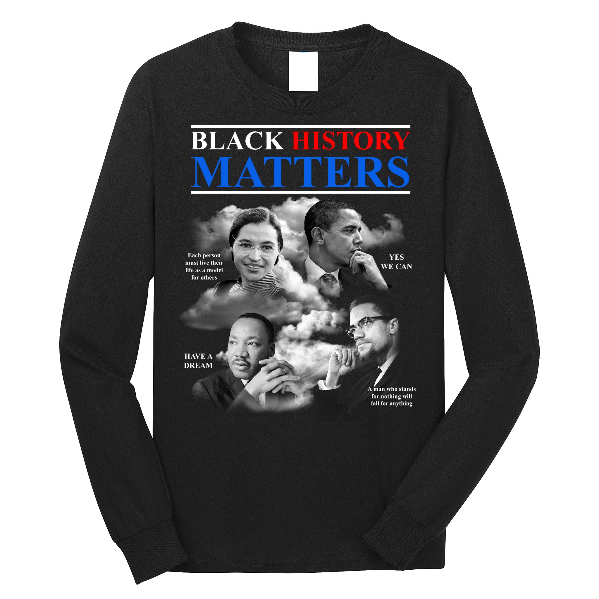 Black History Matters Long Sleeve Shirt